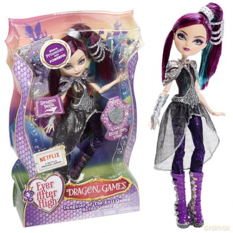 Ever After High Lalki smocze igrzyska Raven Queen