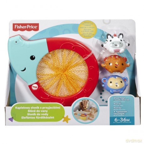 FISHER-PRICE Kąpielowy słonik
