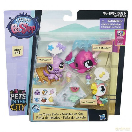 HASBRO Littlest Pet Shop Modne Zwierzaki, Impreza [FIGURKA]