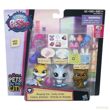 HASBRO Littlest Pet Shop Modne Zwierzaki, Zakupy [FIGURKA]