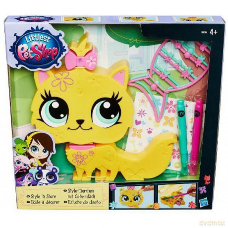 HASBRO Littlest Pet Shop Zwierzak do stylizacji, Kotek