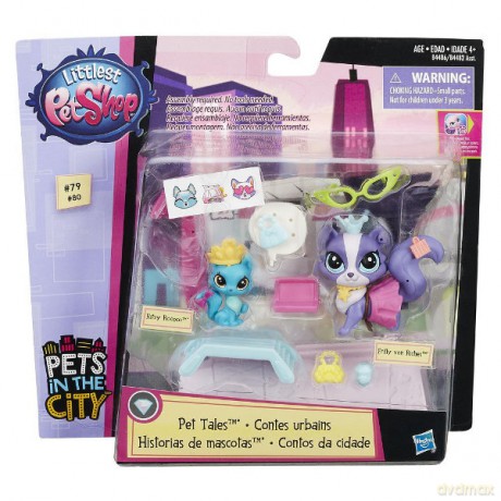 HASBRO Littlest Pet Shop Zwierzakowe historie Butik [FIGURKA]