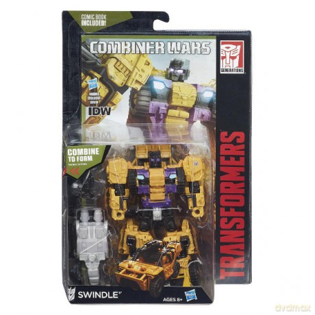 HASBRO Transformers Generations Deluxe, Swindle [FIGURKA]