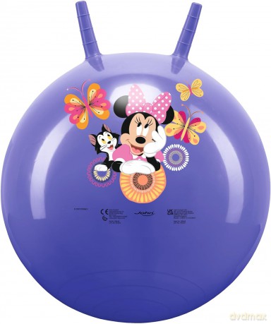 JOHN Piłka do skakania z uchwytem Minnie