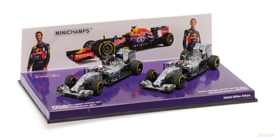 MINICHAMPS 2Car Set Infinity Red Bull