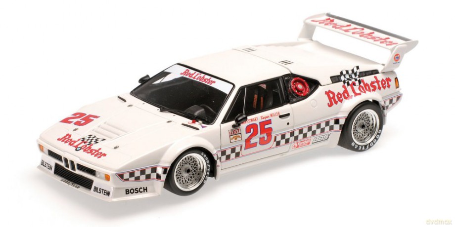 MINICHAMPS BMW M1 Red Lobster #25
