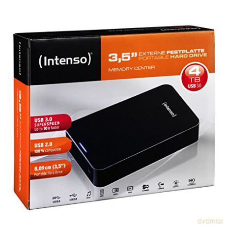 Dysk zewnętrzny USB Intenso 4 TB Memorycenter 3.0