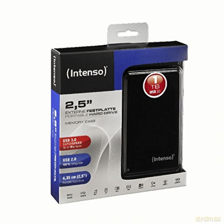 Dysk zewnętrzny USB Intenso 1 TB Memorycase 3.0