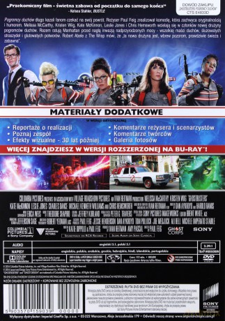 Ghostbusters. Pogromcy Duchów [DVD]