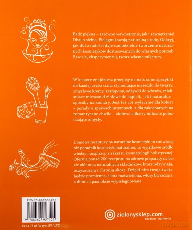 Domowe receptury na naturalne kosmetyki - Stephanie Tourles [KSIĄŻKA]