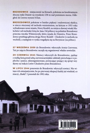 Historia i losy miasteczka Brzozdowce - Stanisław Horyń [KSIĄŻKA]