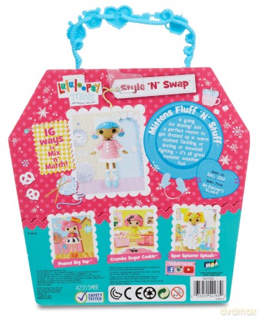 Lalaloopsy Mini - Style 'N' Swap - Mittens