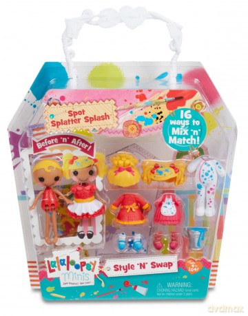 Lalaloopsy Mini - Style 'N' Swap - Spot Splatter