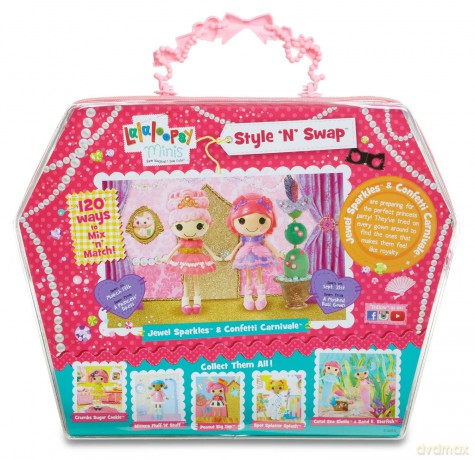 Lalaloopsy Mini - Style 'N' Swap Confetti/Jewel