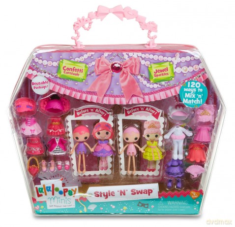 Lalaloopsy Mini - Style 'N' Swap Confetti/Jewel