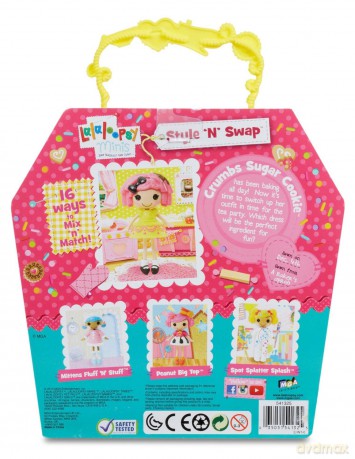 Lalaloopsy Mini - Style 'N' Swap Crumbs S. Cookie