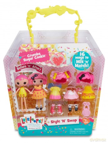 Lalaloopsy Mini - Style 'N' Swap Crumbs S. Cookie