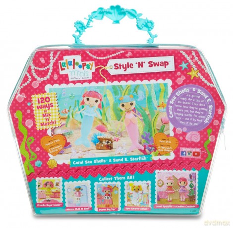 Lalaloopsy Mini - Style 'N' Swap Sand E./Coral Sea