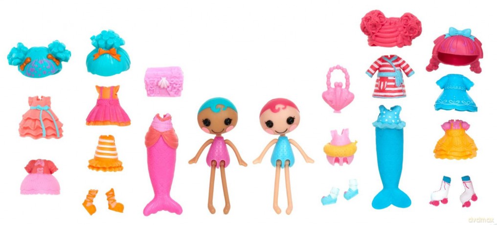 Lalaloopsy Mini - Style 'N' Swap Sand E./Coral Sea