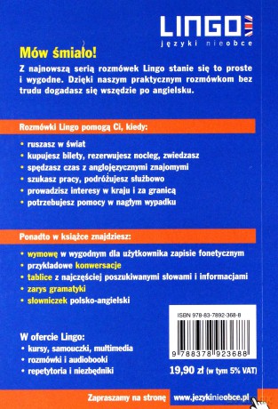 Mów śmiało! Angielski. Rozmówki - Agnieszka Szymczak-Deptuła [KSIĄŻKA]