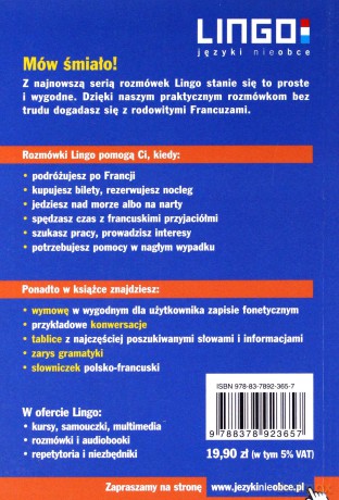 Mów śmiało! Francuski. Rozmówki - Ewa Gwiazdecka, Eric Stachurski [KSIĄŻKA]