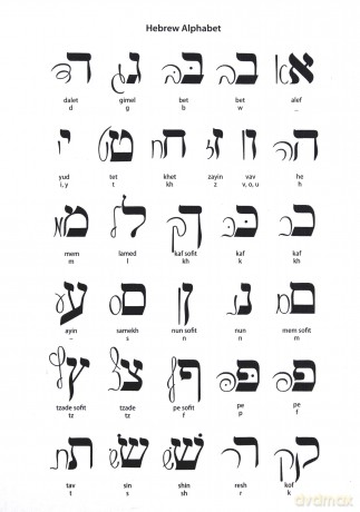 Notes Alfabet Hebrajski [KSIĄŻKA]