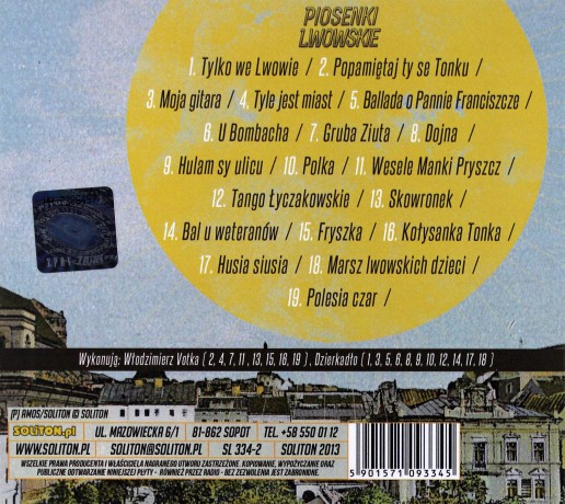 Piosenki Lwowskie [CD]