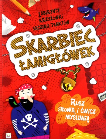 Skarbiec łamigłówek. Rusz głową i ćwicz myślenie [KSIĄŻKA]