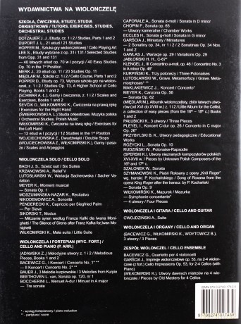 Szkoła na wiolonczelę 1+ akompaniament - Marian Międlar [KSIĄŻKA]
