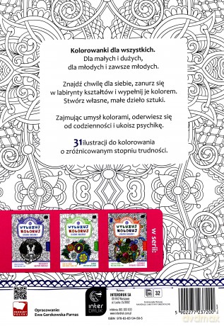 Wyluzuj koloruj. Szalone bazgroły [KSIĄŻKA]