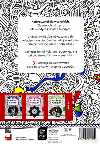Wyluzuj koloruj. Szalone bazgroły [KSIĄŻKA]