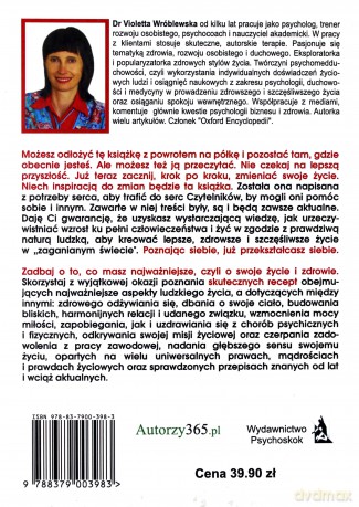 Życie i zdrowie masz tylko jedno - Violetta Wróblewska [KSIĄŻKA]