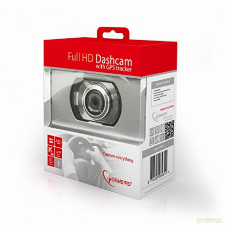 Rejestrator Trasy Gembird HD 1080p GPS G-Sensor