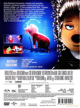 Sing (booklet) [DVD]