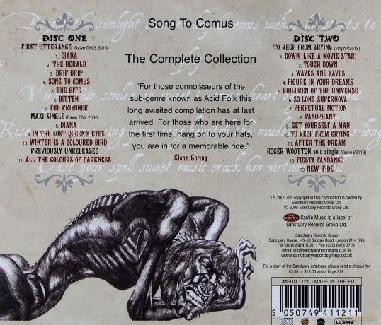 Comus: Song To Comus The Complete Collection [2CD]