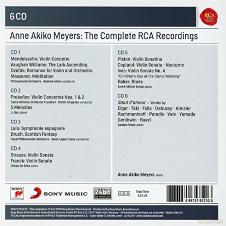 Anne Akiko Meyers: Anne Akiko Meyers - The Complete RCA Recordings [6CD]