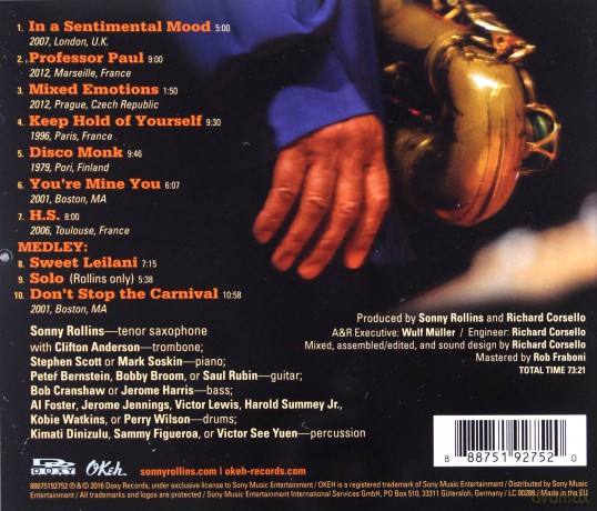Sonny Rollins: Holding the Stage (Road Shows, vol. 4) [CD]