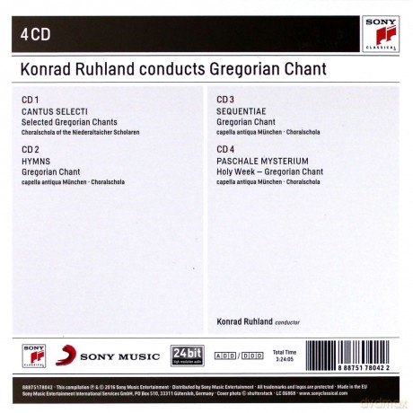 Konrad Ruhland: Konrad Ruhland Conducts Gregorian Chant [4CD]