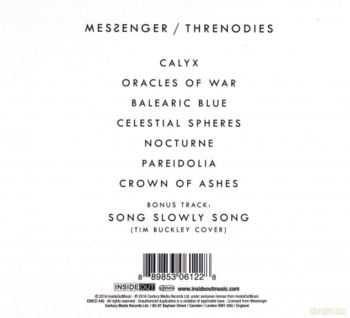 Messenger: Threnodies [CD]