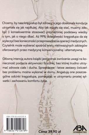 Terapia kręgosłupa. Diagnoza, ćwiczenia, leczenie - Hans Kemnitz [KSIĄŻKA]