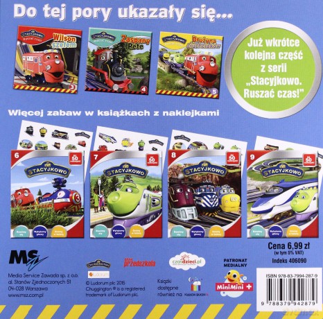 Hamuj Bruno. Stacyjkowo ruszać czas (Tom 6) [KSIĄŻKA]