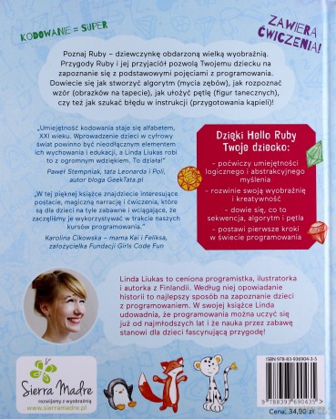 Hello Ruby. Programowanie dla dzieci - Linda Liukas (twarda) [KSIĄŻKA]