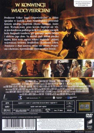 Klątwa pierścienia [DVD]