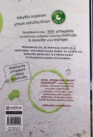 Zielone koktajle. 365 przepisów [KSIĄŻKA]