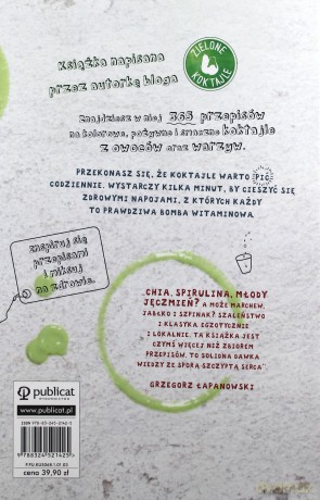 Zielone koktajle. 365 przepisów [KSIĄŻKA]
