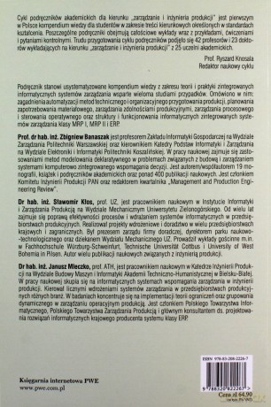 Zintegrowane systemy zarządzania - Zbigniew Banaszak , Sławomir Kłos, Janusz Mleczko [KSIĄŻKA]
