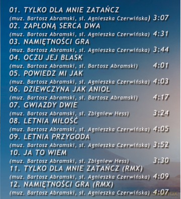 Bartosz Abramski: Tylko dla mnie zatańcz [CD]