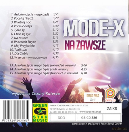Mode-X: Na zawsze [CD]