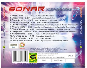 Sonar: Niepokorni [CD]