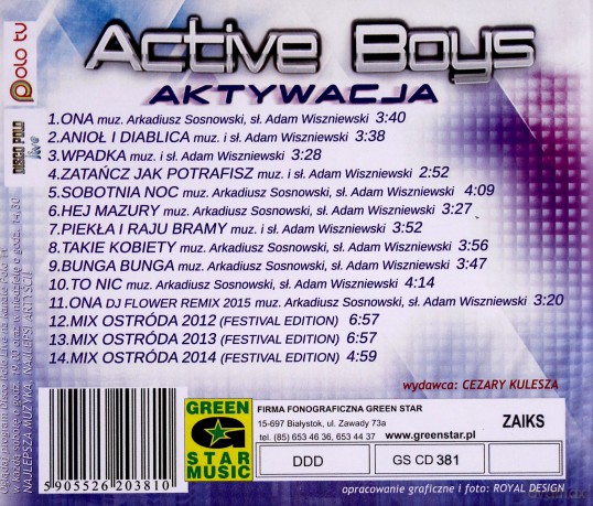 Active Boys: Aktywacja [CD]